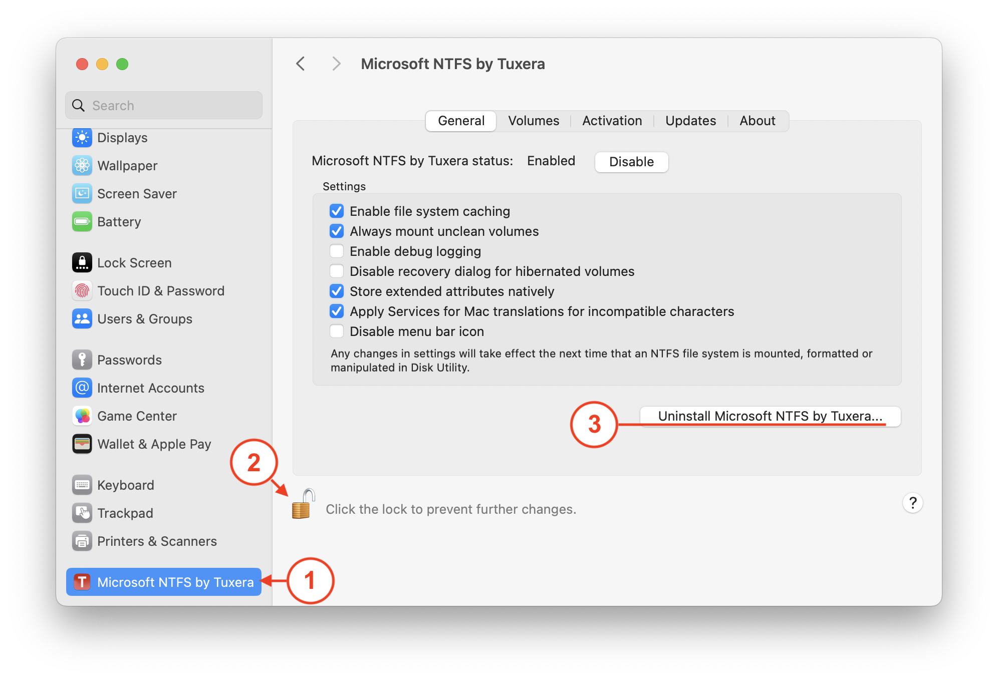 ntfs for mac activation